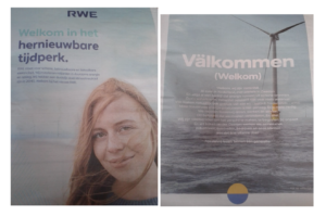 Vattenfall is op de vingers getikt voor deze reclame