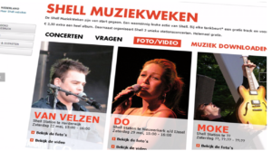 Misleidende brand stretching: Shell en muziek