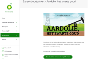 Misleidende brand stretching: BP, kinderen en onderwijs