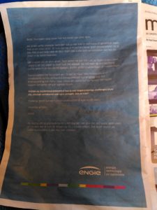 Engie verschuift de schuld in z'n fossiele reclame naar de burger